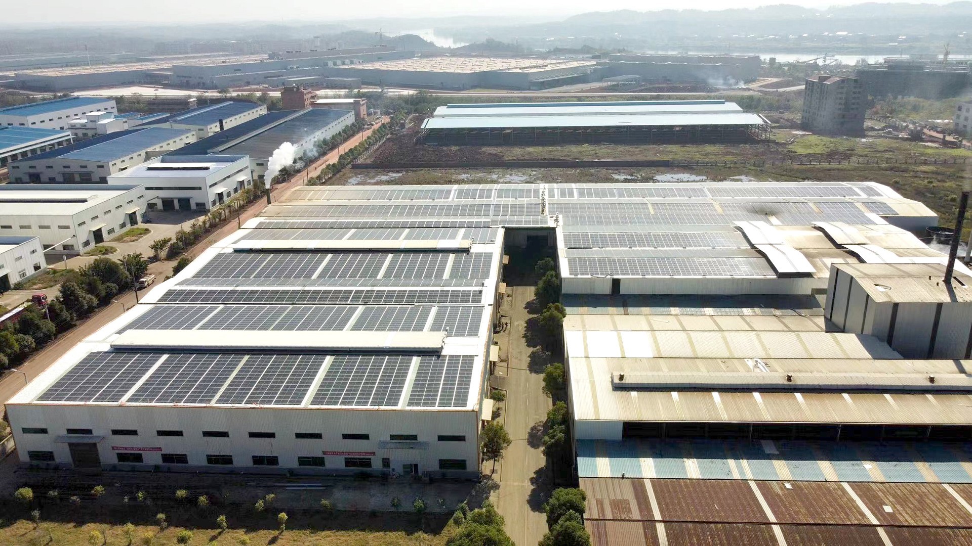 快讯｜企业光伏增容333.58千瓦！217永信贵宾会绿能承建湖南顺隆工贸易光伏电站二期开工